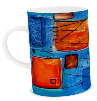 Assorted mugs - set of 6