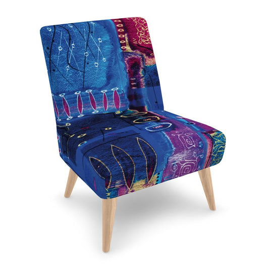 Smoky Blue Occasional Chair